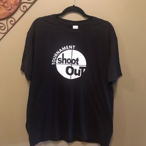 GILDAN Tournament Shout Out Graphic T-shirt Sz XL